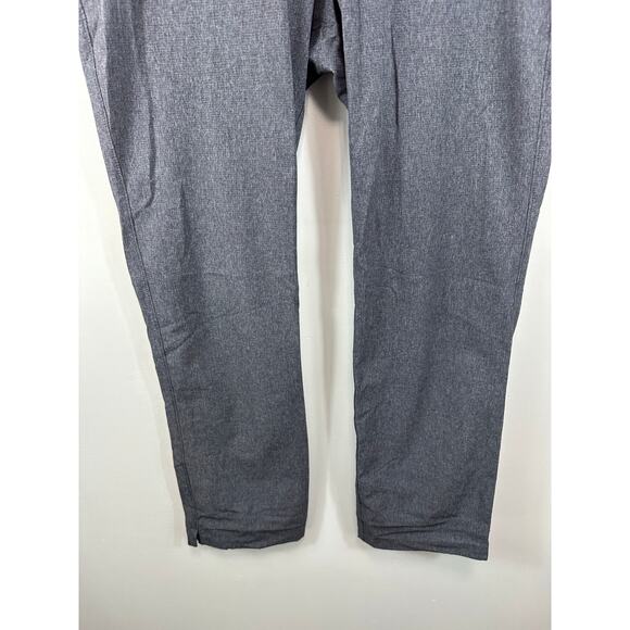 Under Armour Match Play Vented Golf Pants Grey Size 34x32 Breathable Performance - Picture 9 of 13
